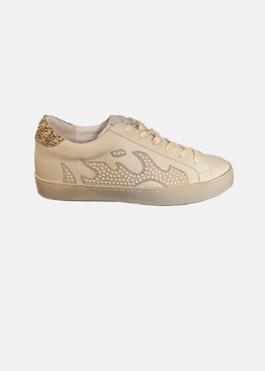 Gamin Sneakers in Brave Blanco White