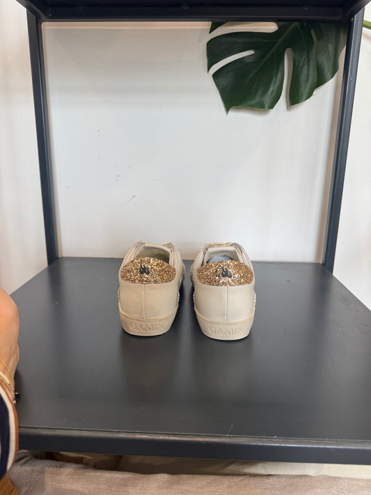 Gamin Sneakers in Brave Blanco White