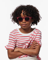 Kids #c Sunglasses in Cranberry