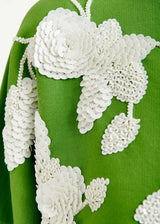 Jaga Embroidered Sweatshirt in Green
