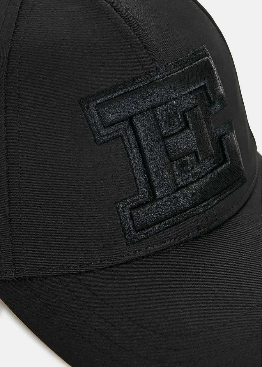 Jiny Cap with Bow in Black