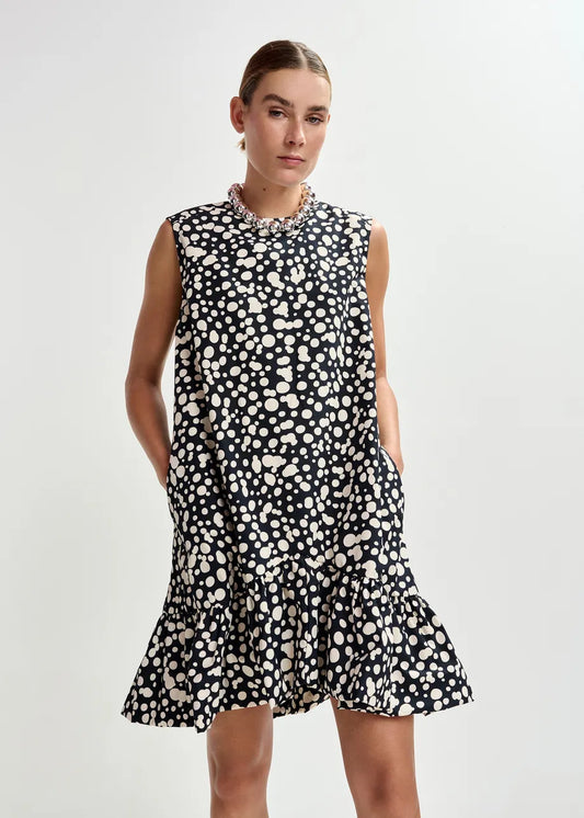 Jonkel Sleeveless Bow Dress