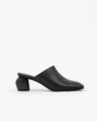 Junya Low Block Heel in Black