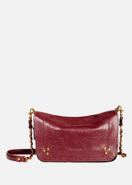 Bobi S Bag in Goatskin Bordeaux