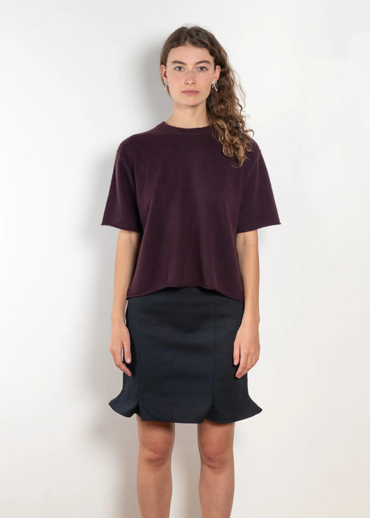 Cila T-Shirt in Mahogany