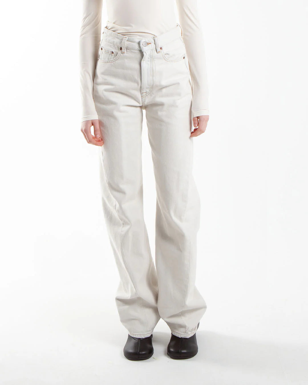 5 Pocket Jean in Cream
