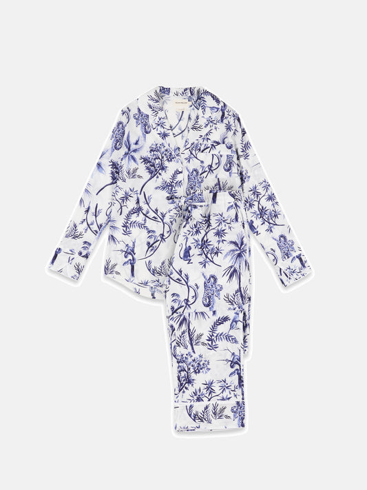 Long Pyjamas Set in Jungle