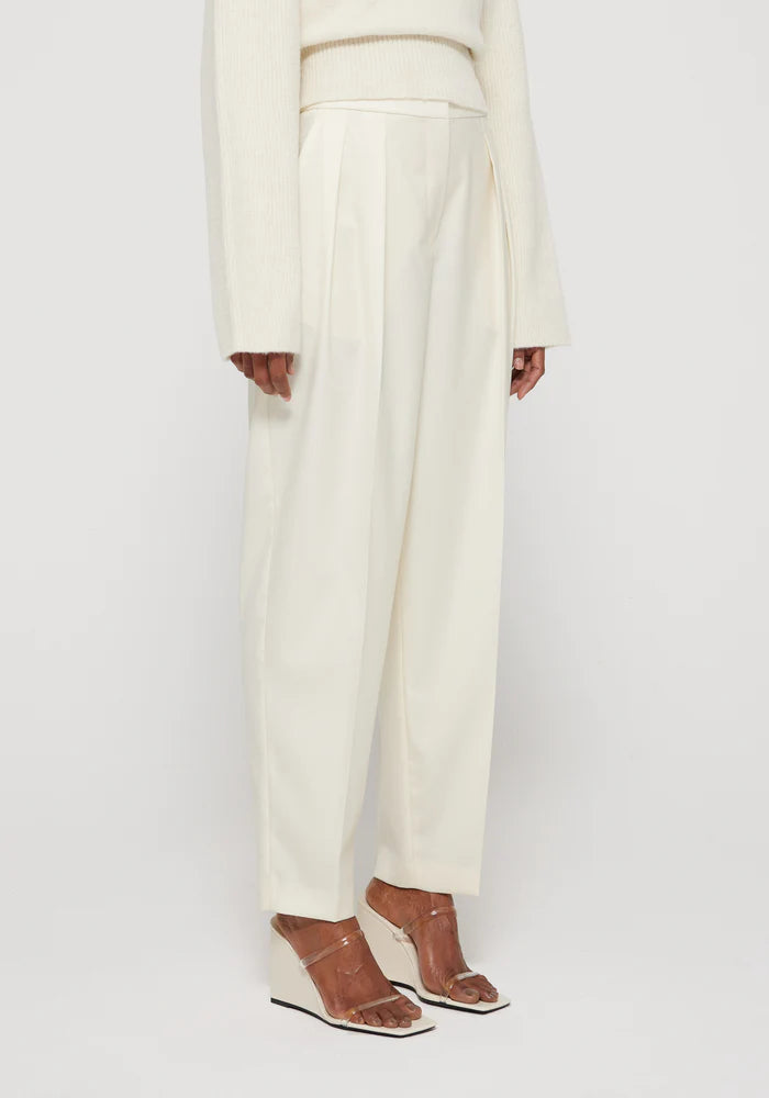 DOUBLE PLEAT TAILORED TROUSER - ROHE