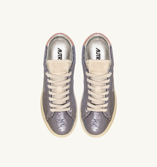 Crystal Medalist Low Sneakers in Lavander