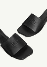 Anatomic sandals in Black