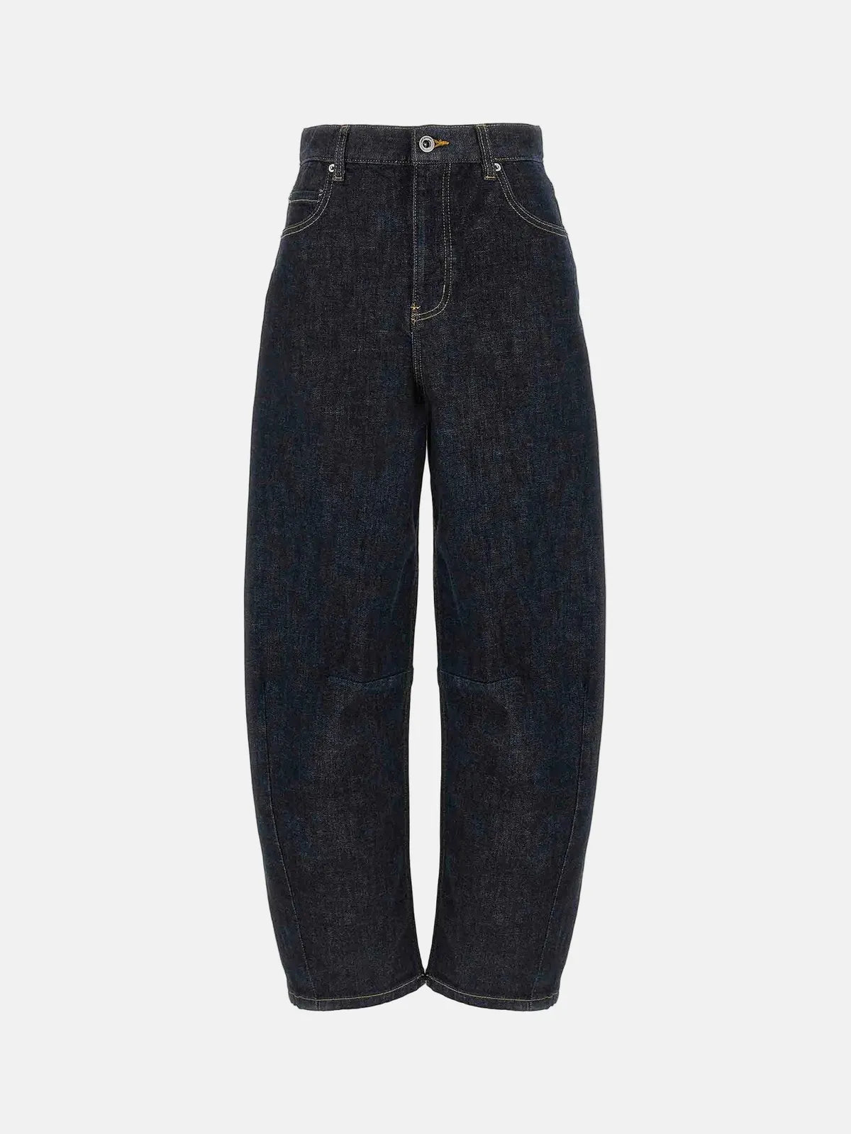 Barrel Leg Jeans in Indigo