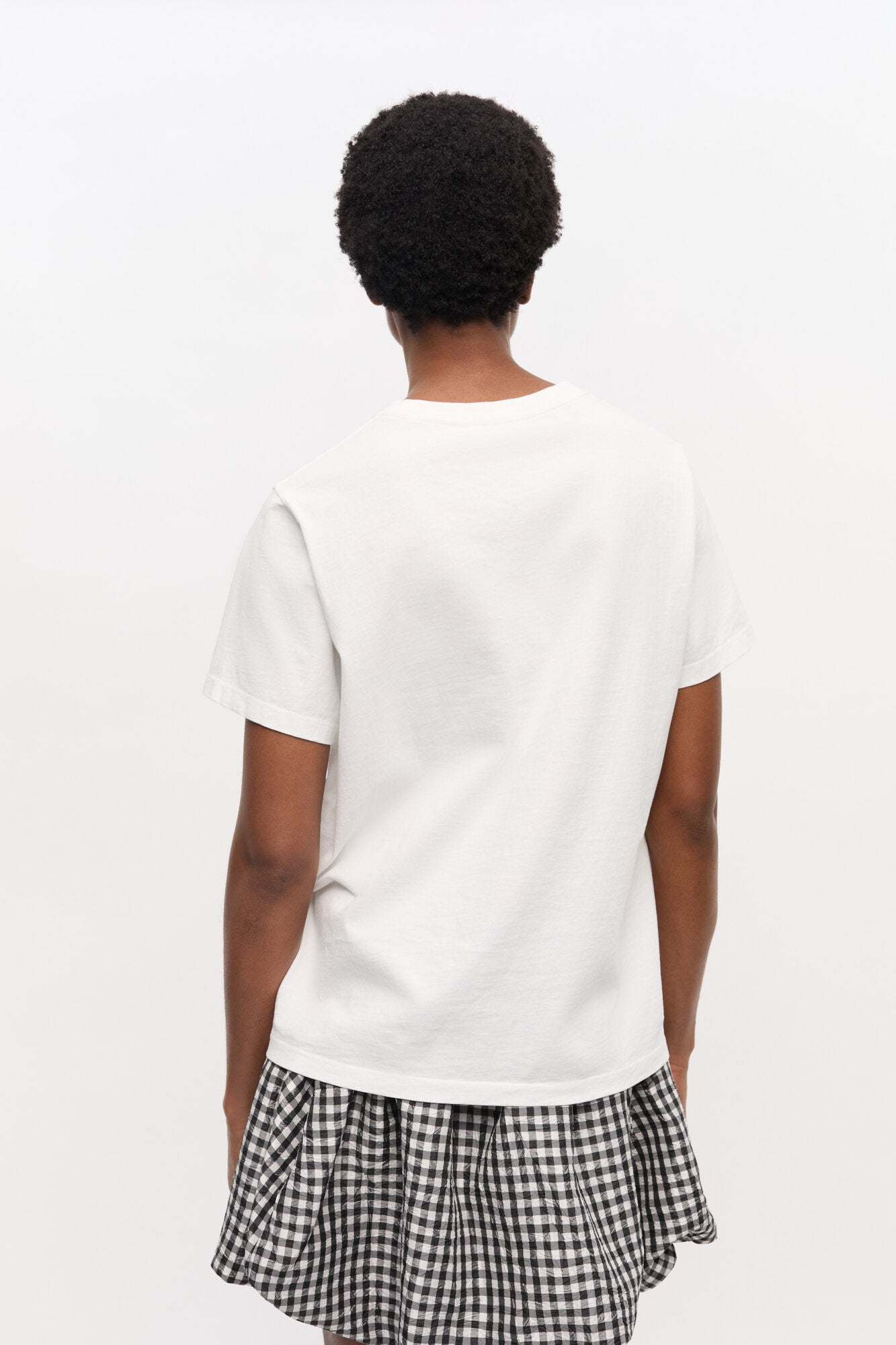 White animal print t-shirt - Ganni