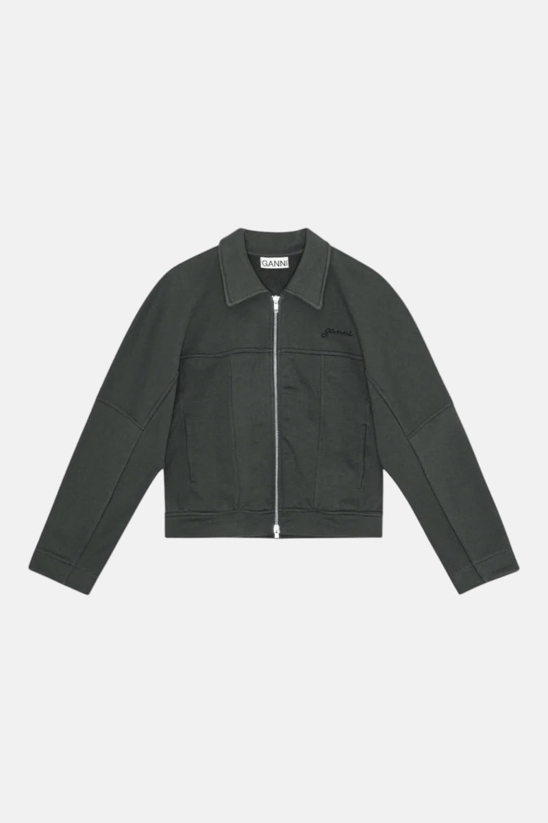 Heavy Terry Jersey Bomber in Phantom