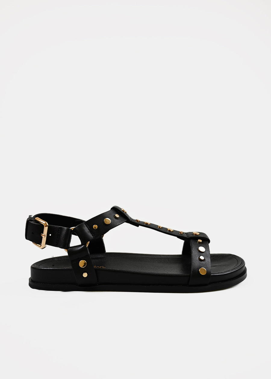 Gladiator Sandals in Black