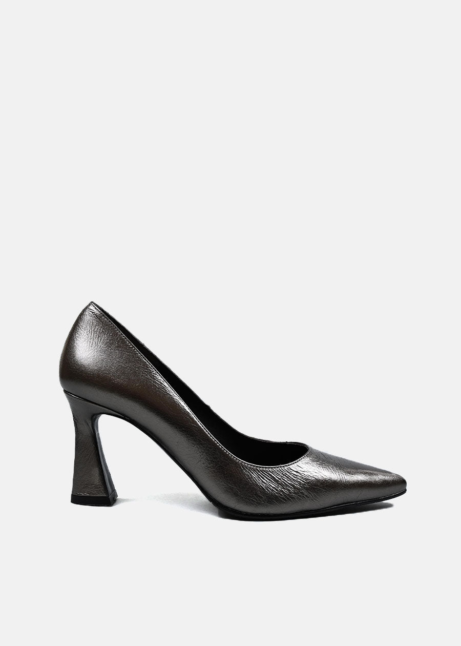 Roa Heels in Gunmetal