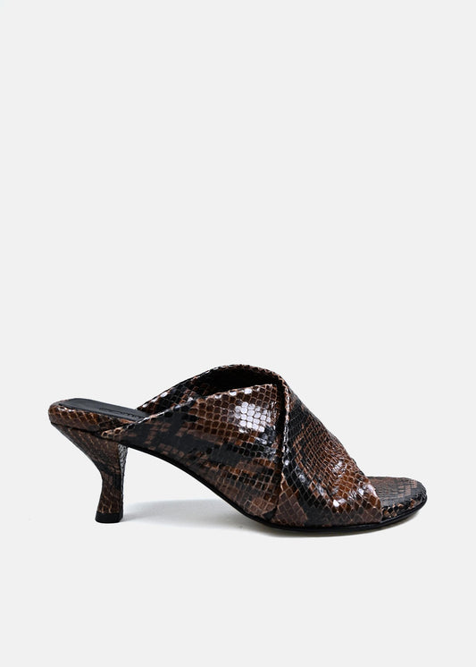 Kitten Heel in Coffee Python Print