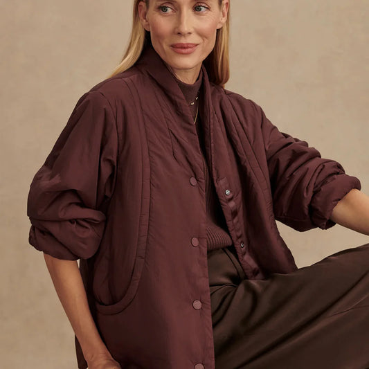 Tilley Light Padded Jacket in Decadent Chocolate