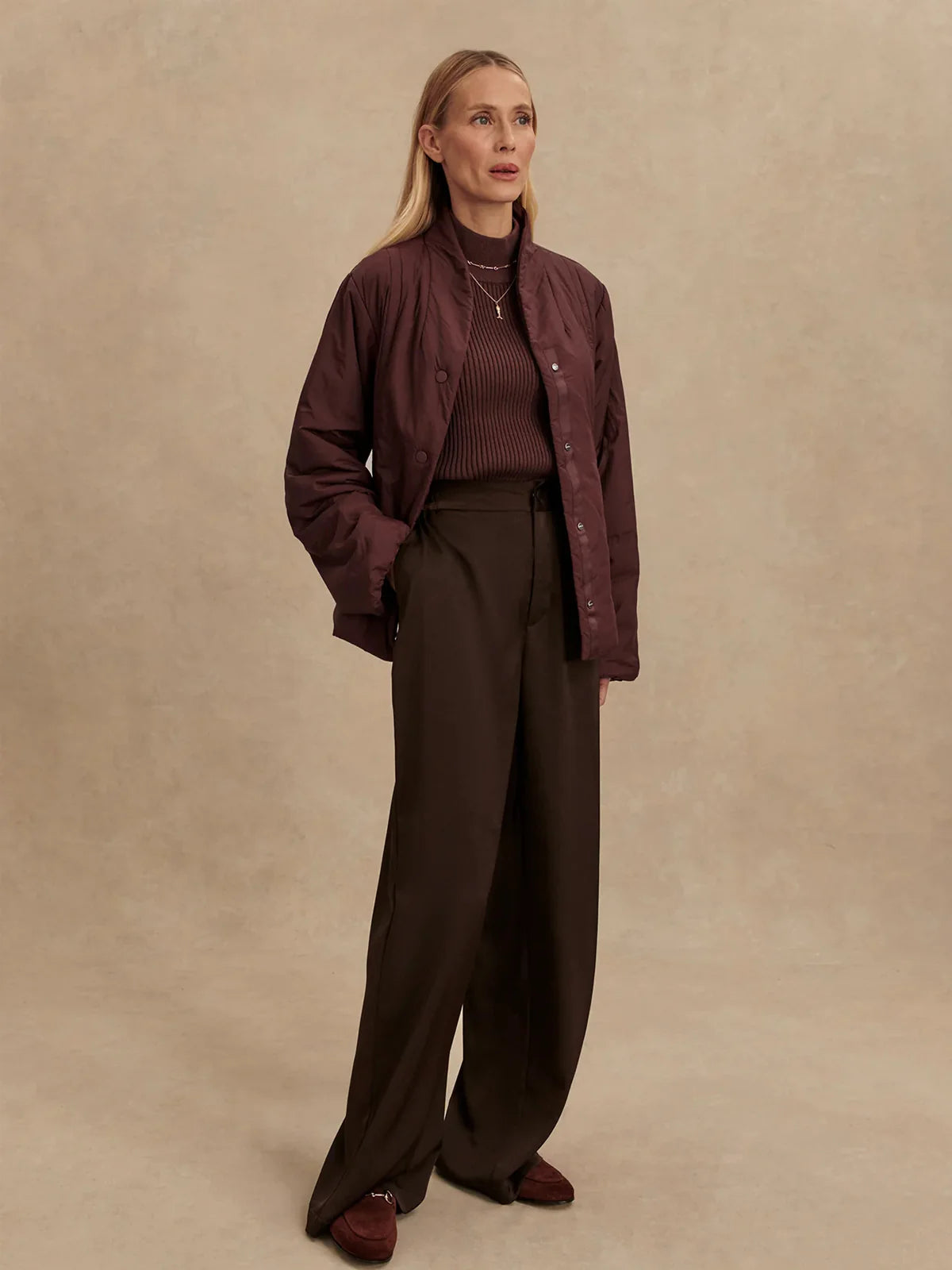 Tilley Light Padded Jacket in Decadent Chocolate