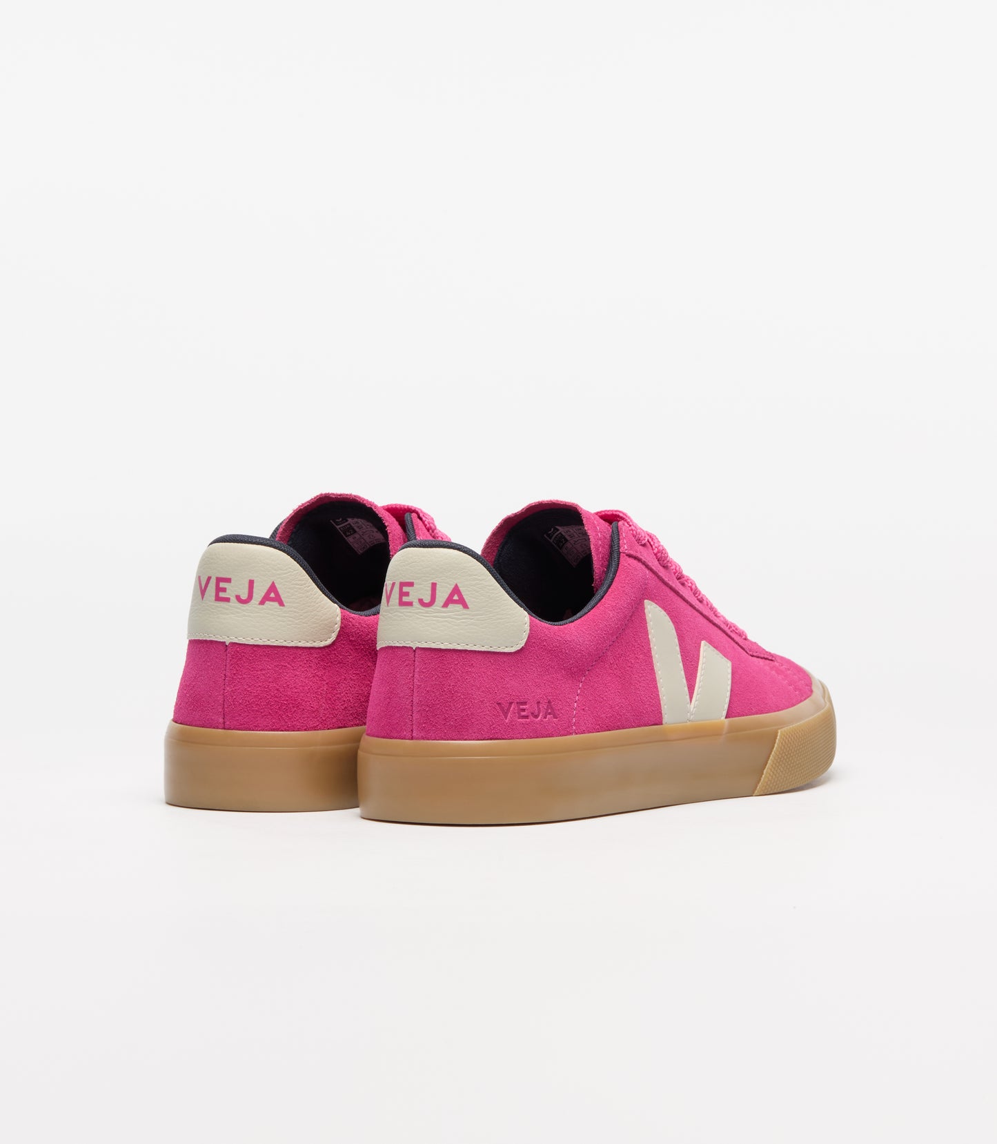 Campo Bold Suede Sneakers in Pink Pierre Natural