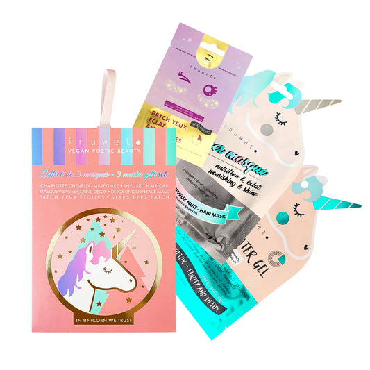 Maison Skincare Unicorn Hair Mask Set