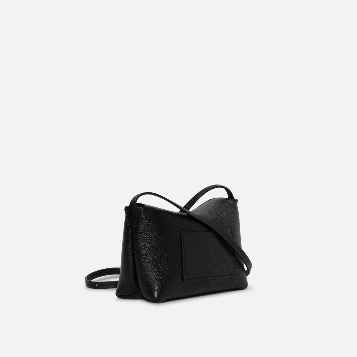 Penelope Slouch Mini in Black Crust