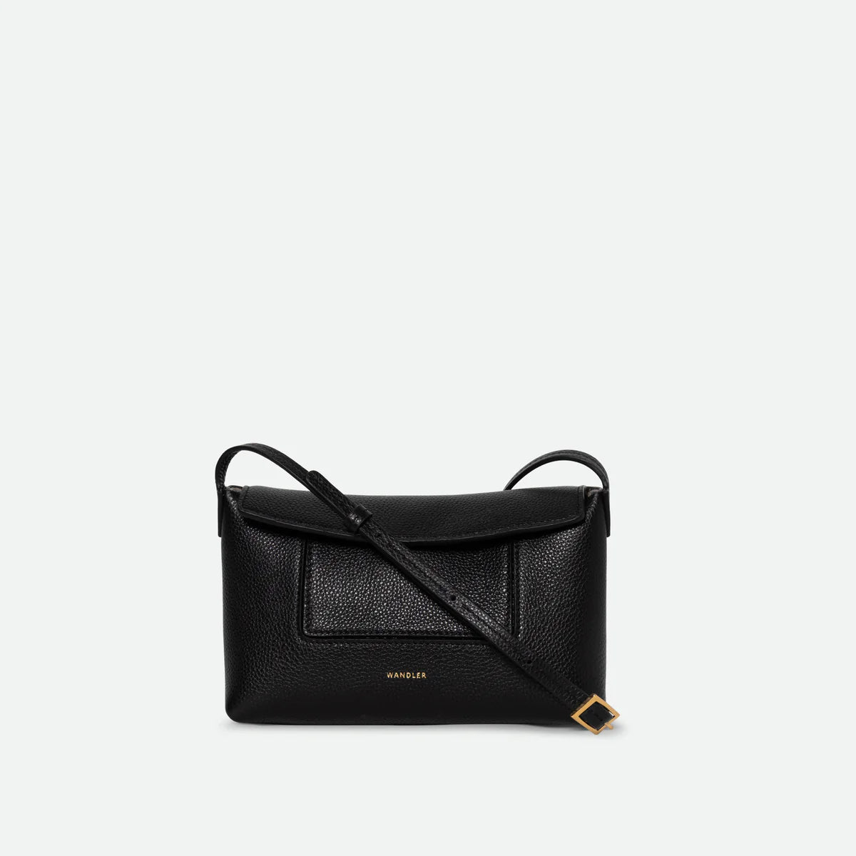 Penelope Slouch Mini in Black Crust