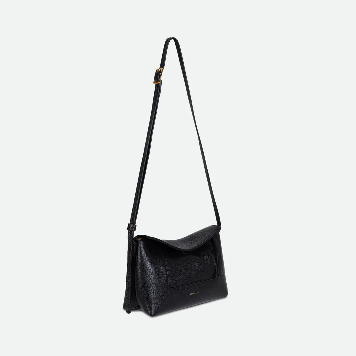 Penelope Slouch Mini in Black Crust