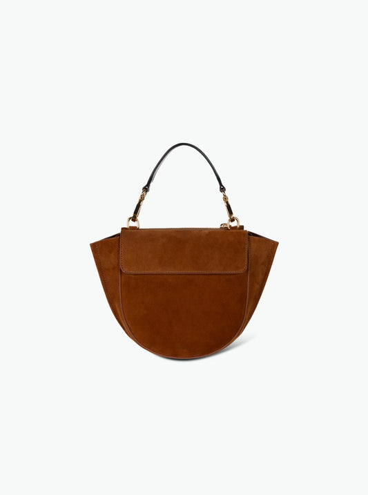 HORTENSIA BAG MINI - TAN SUEDE - WANDLER