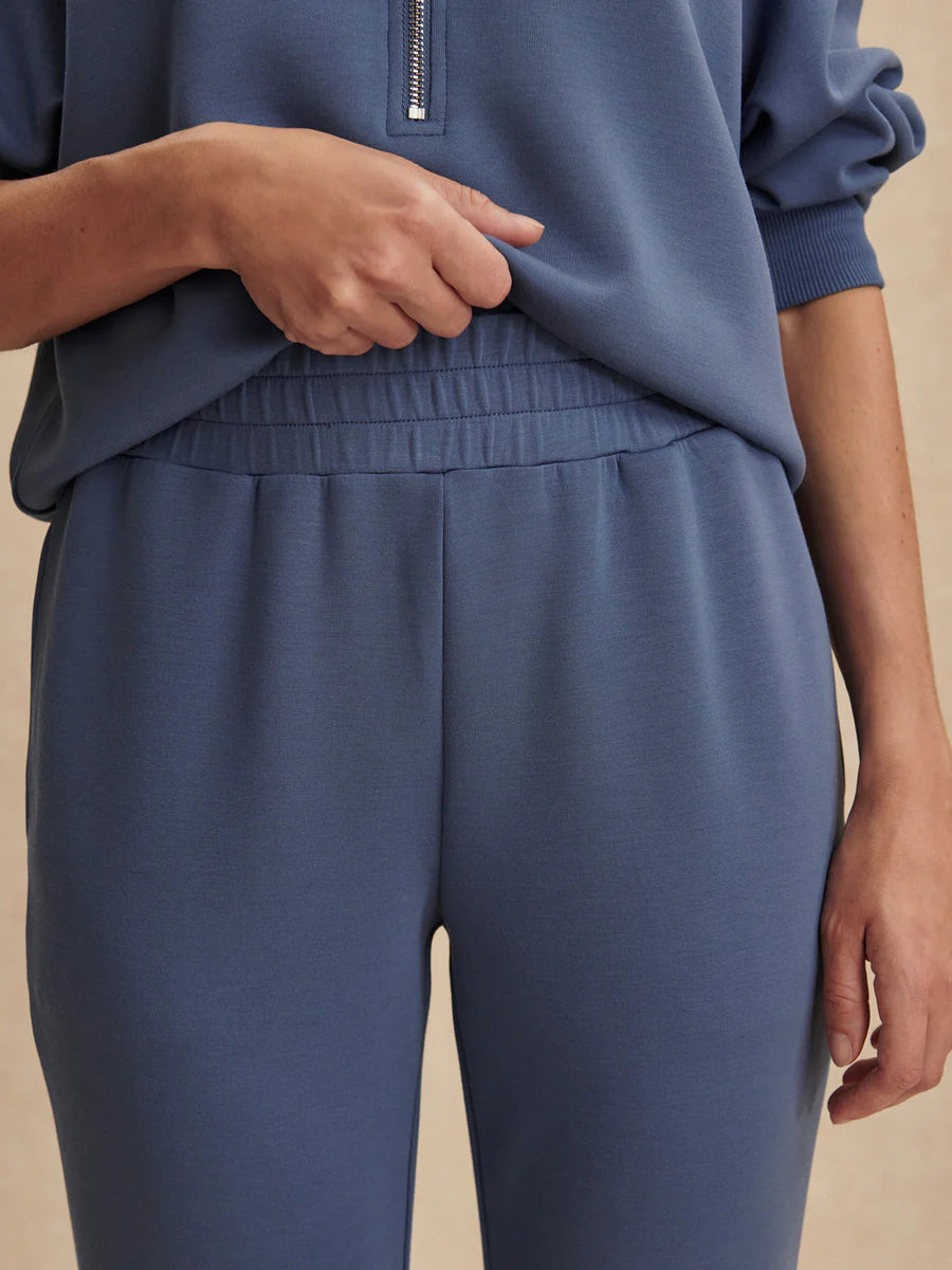 The Slim Cuff Pant 27.5" in Bijou Blue