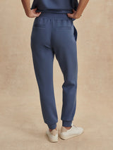 The Slim Cuff Pant 27.5" in Bijou Blue