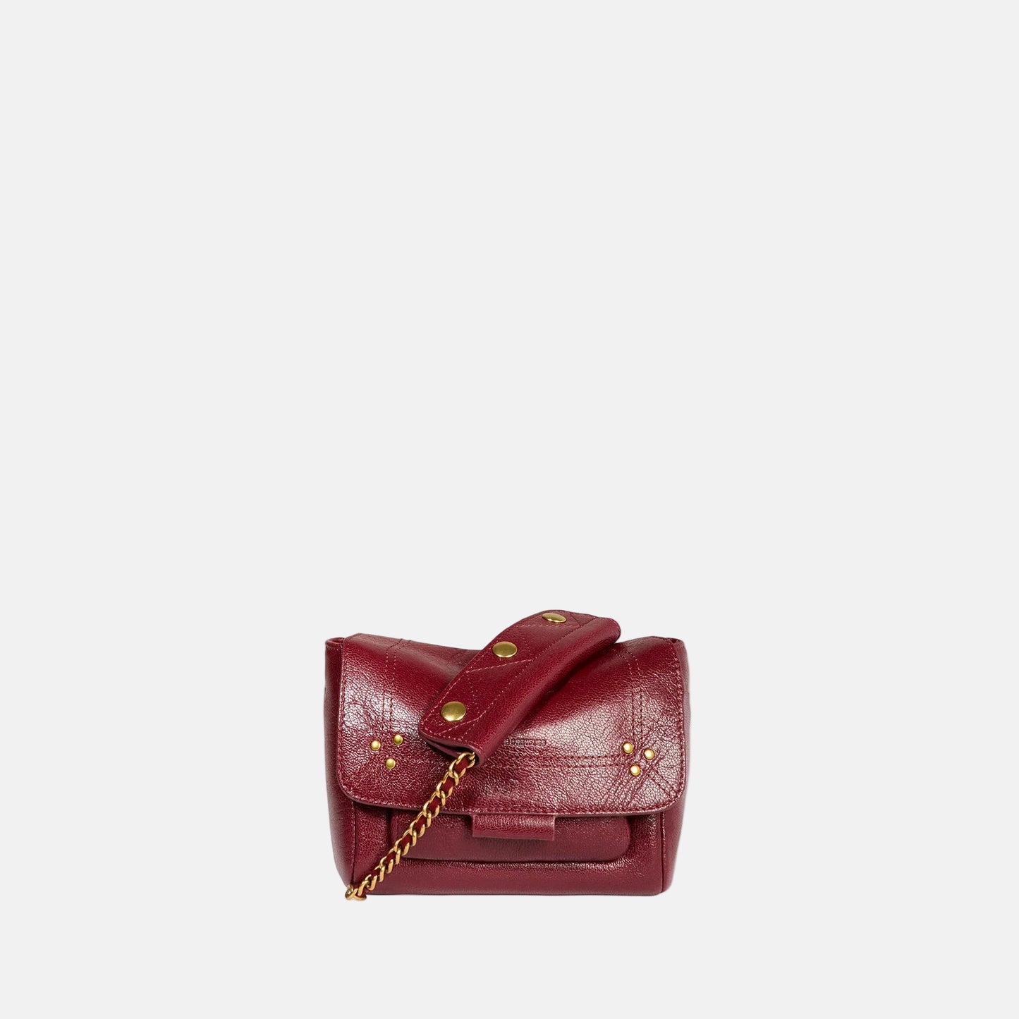 Lulu S Bag in Goatskin Bordeaux