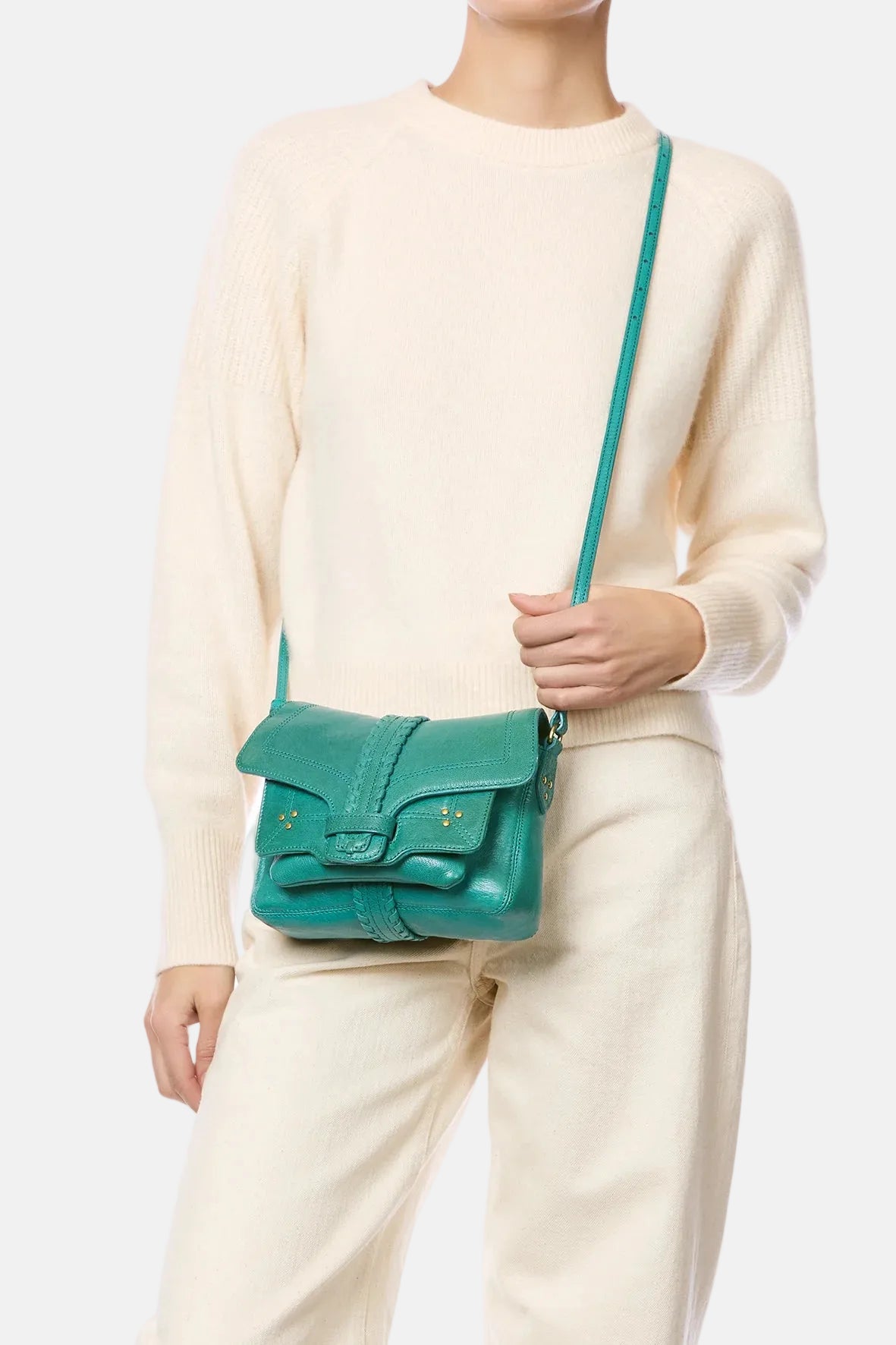 Harry S in Turquoise Lambskin