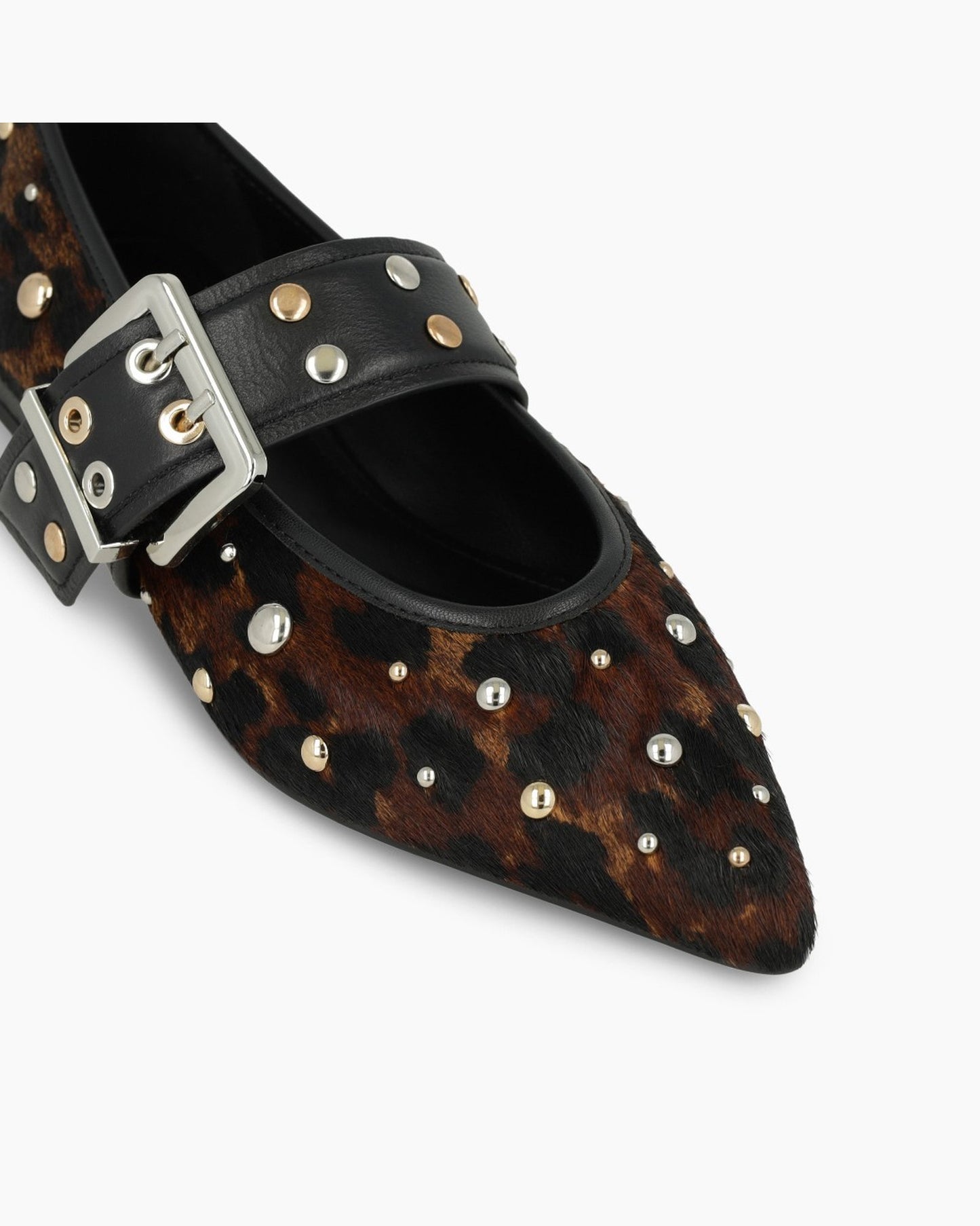 Ballerina Flats in Leopard Print