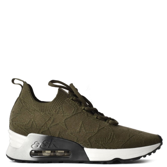 LUCKY STAR IN MILITARY GREEN - ASH