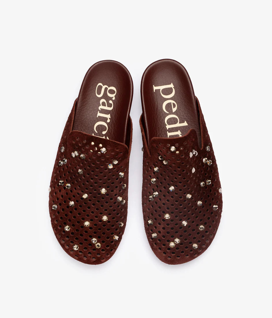 Braidy Clog in Brown