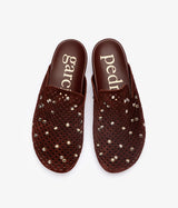 Braidy Clog in Brown