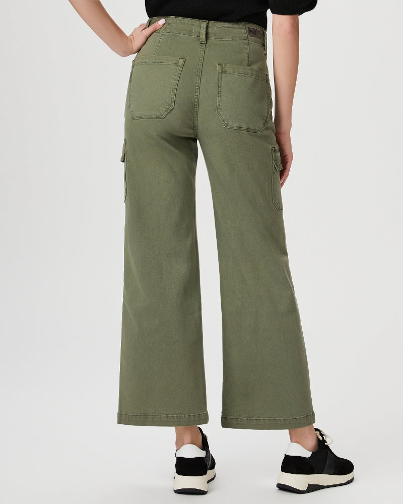 CARLY CARGO WITH POCKETS-VINTAGE IVY GREEN