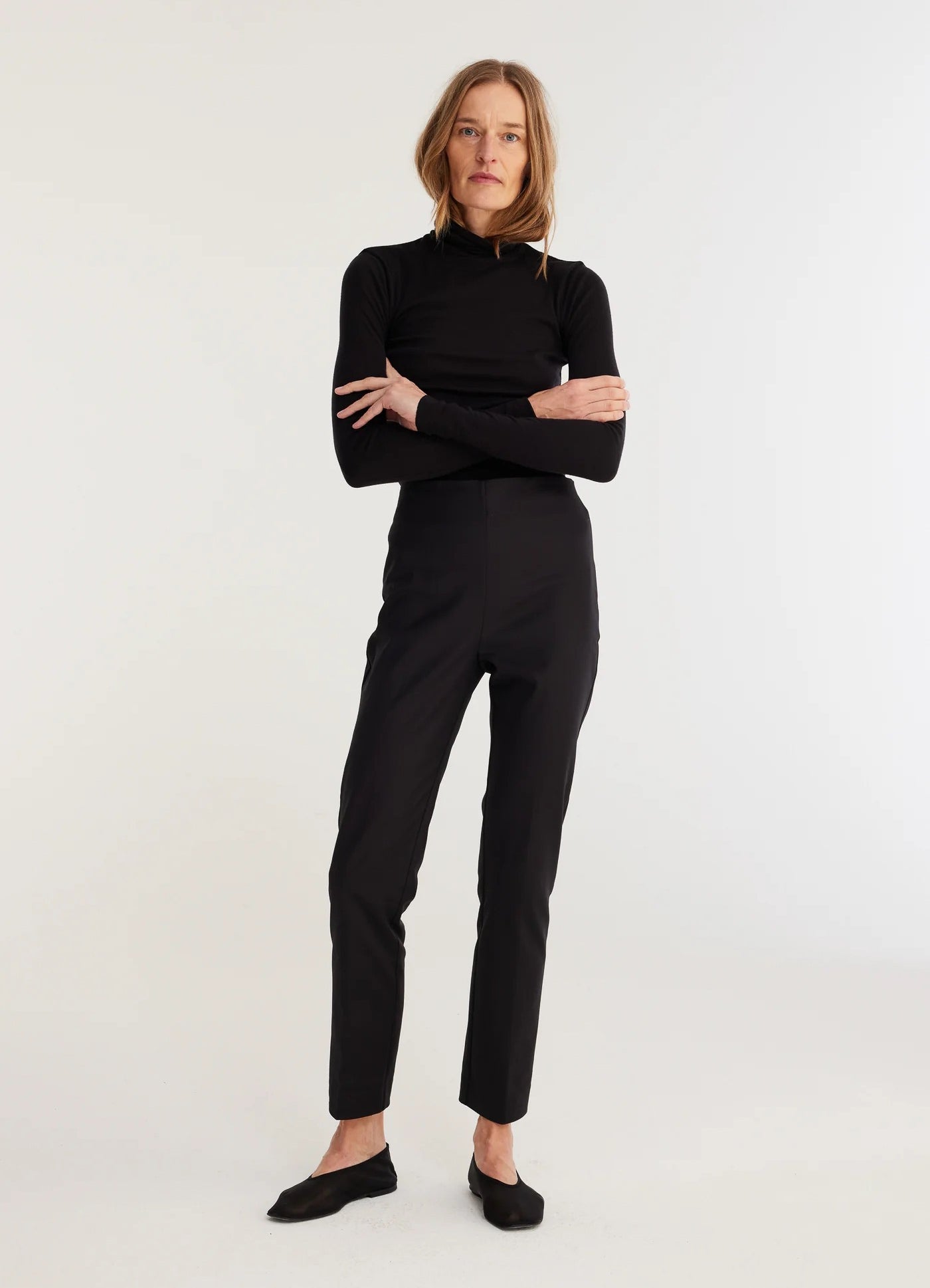 Cigarette Leg Scuba Trousers