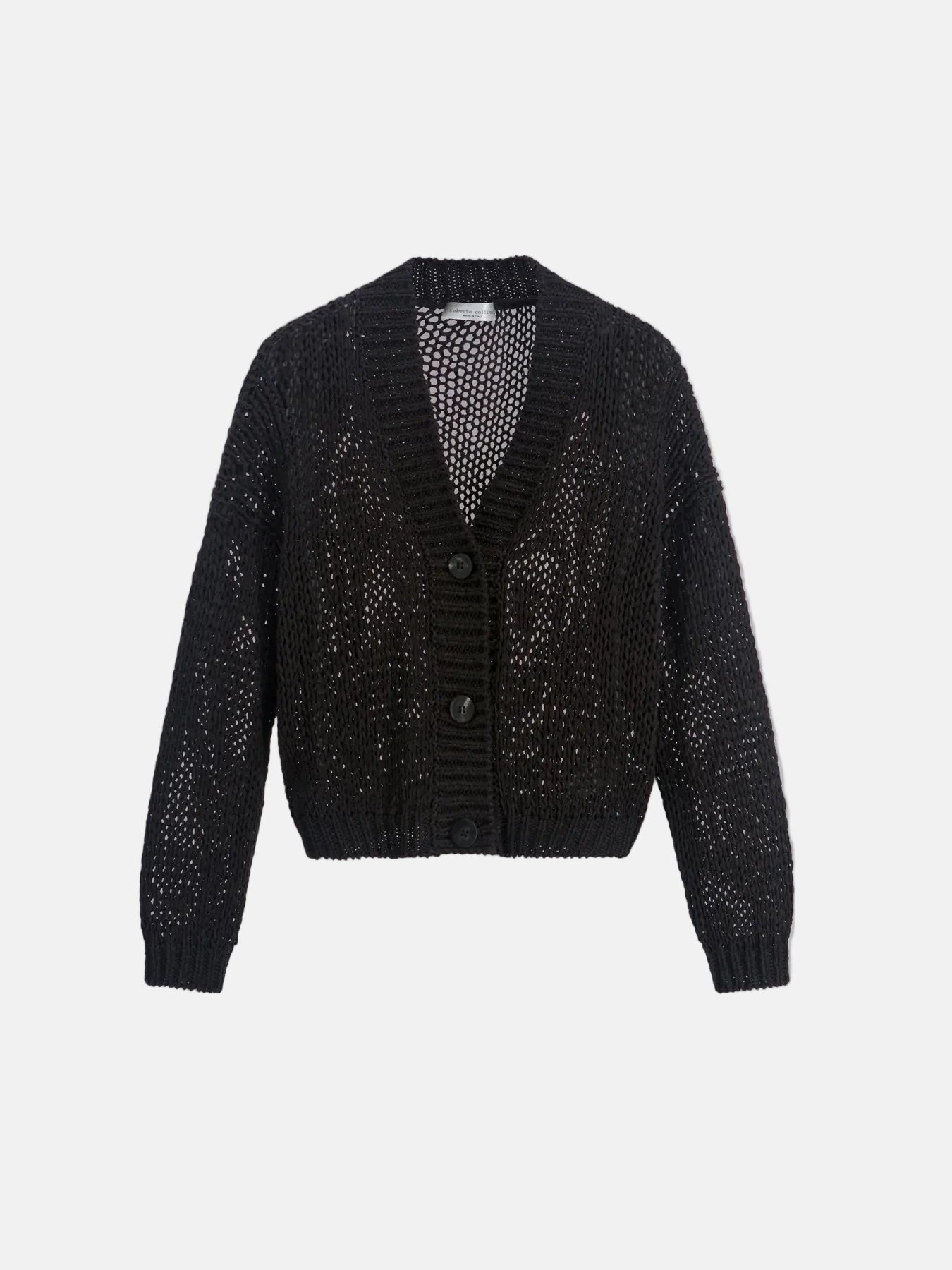 Boxy Cardigan in Brown