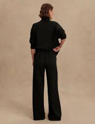 The Extra Wide Leg Pant 29.5" in Black