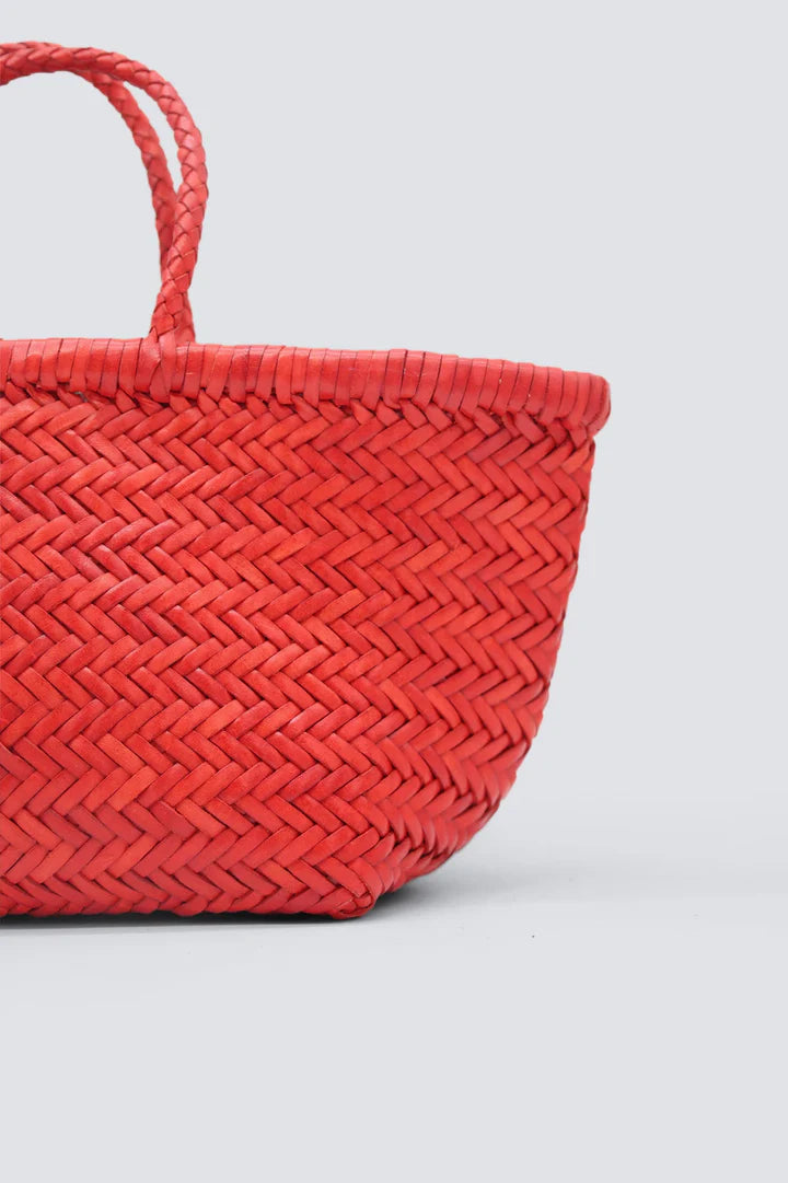 Bamboo Triple Jump Small Bag in Poppy Red