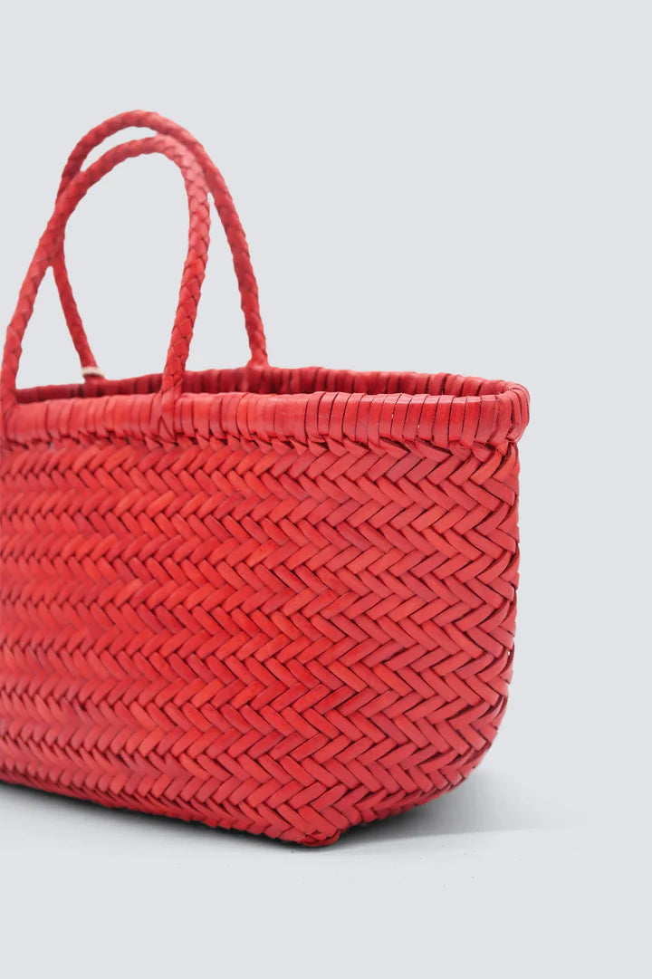 Bamboo Triple Jump Small Bag in Poppy Red