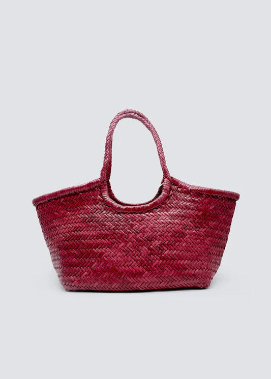 Nantuket Basket Big Bag in Bordo