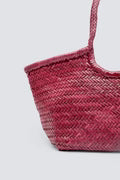 Nantuket Basket Big Bag in Bordo