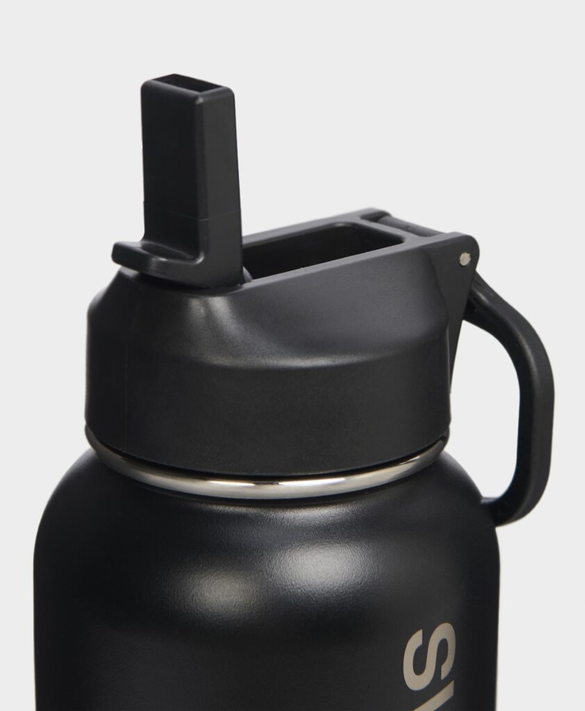 Keep It Chill Straw Water Bottle in Black