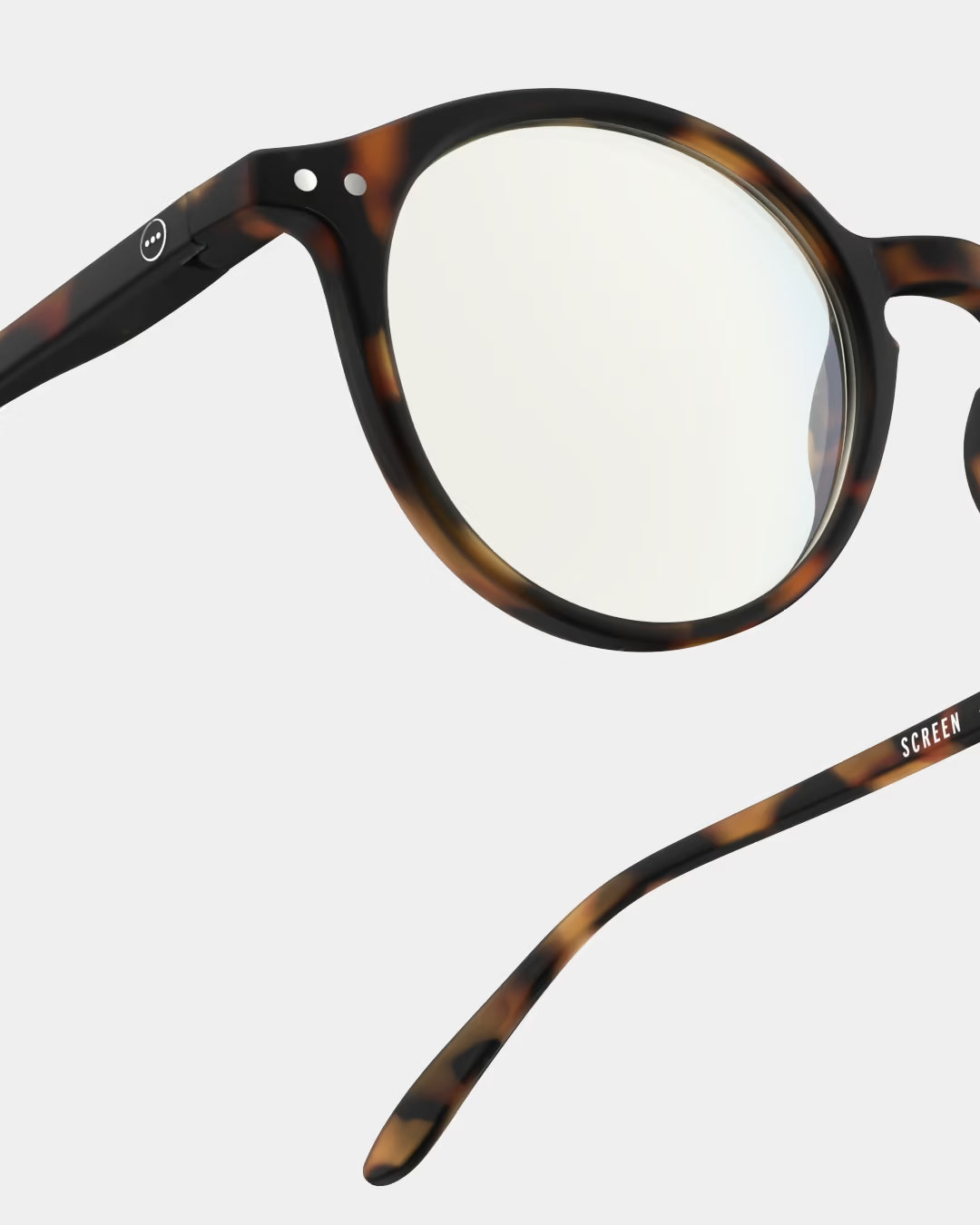#D Screen Glasses in Tortoise
