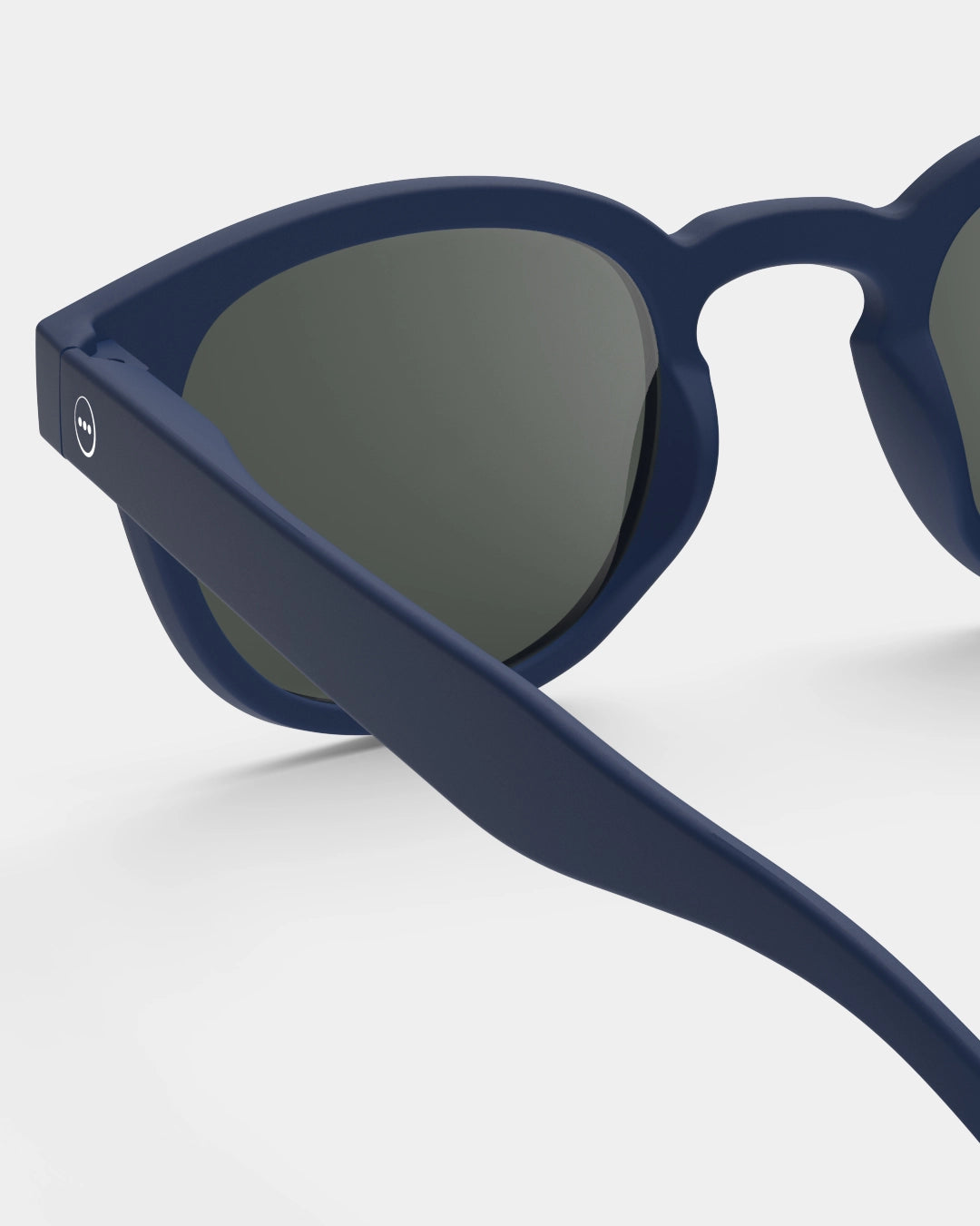 Navy blue frame sunglasses sales