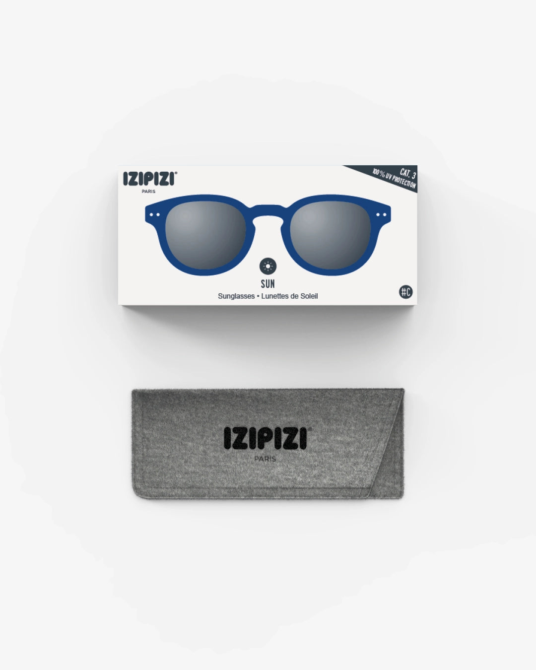 #C SUNGLASSES IN NAVY BLUE - IZIPIZI