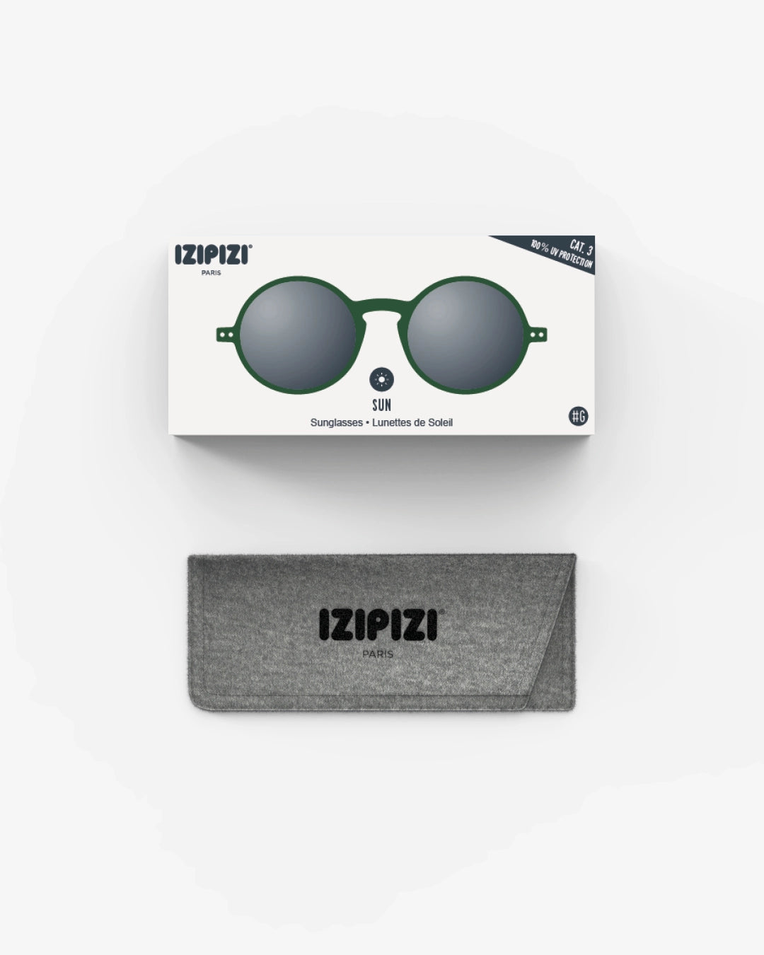 #G SUNGLASSES IN GREEN - IZIPIZI