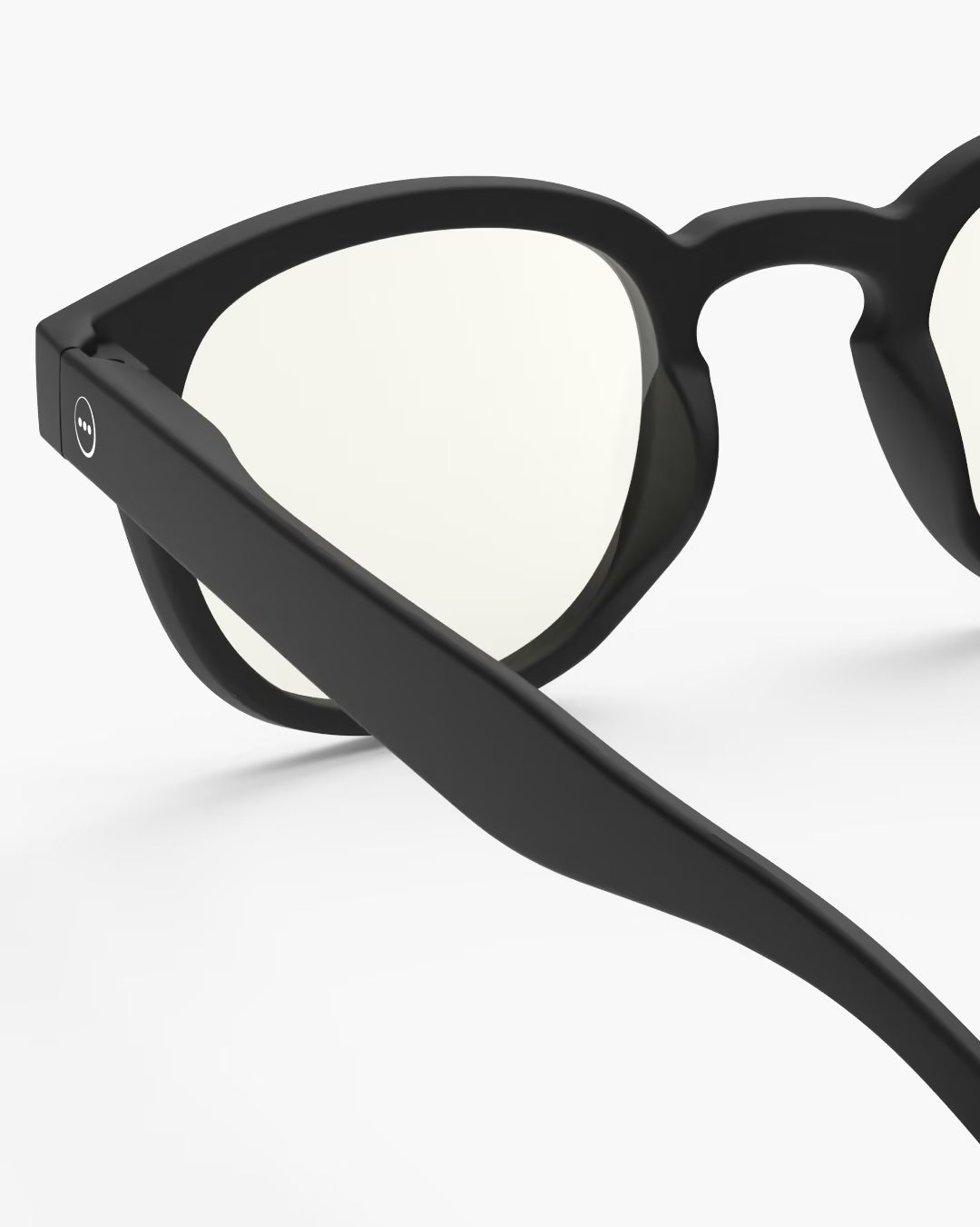 #C Screen Glasses in Black